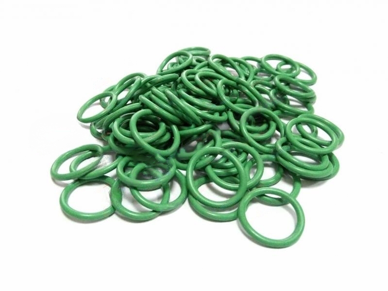Комплект колец O-Ring 16.8x2.4 100 штук, зеленые