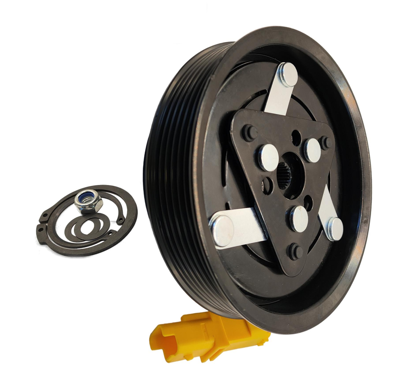 Муфта кондиционера Renault Logan 1, Nissan Almera G15, Sandero 1 1.4, 1.6; 2763000Q3G, 926000097R