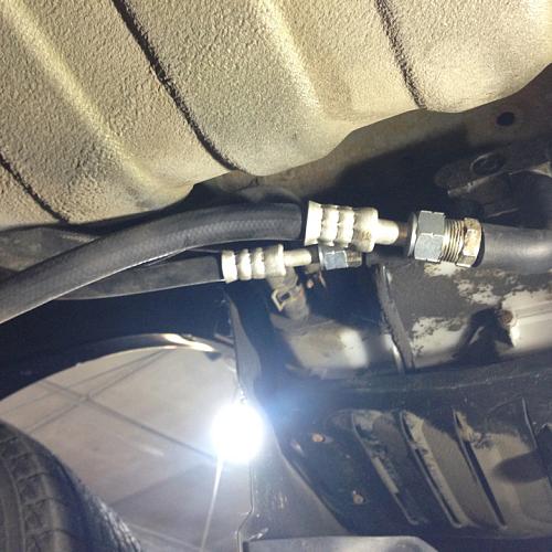 Ремонт заднего контура автокондиционера