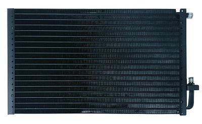 Радиатор, конденсор 16x28, 406x705x22мм