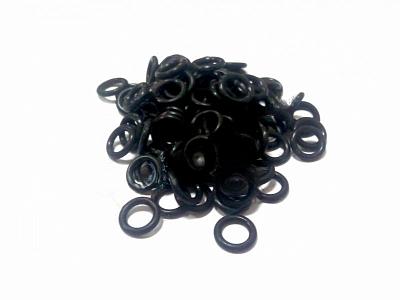 Комплект колец O-Ring 6.8x1.9мм, 100 штук, черные; фотография №1