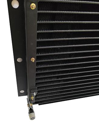 Радиатор кондиционера 2520-6004, 2520-6005 для спецтехники Doosan; фотография №3
