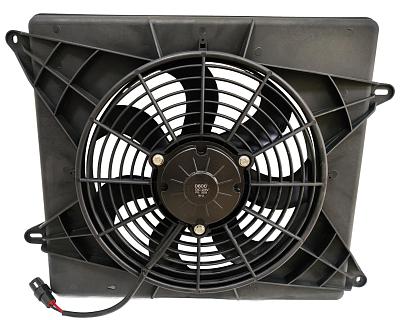 Вентилятор 440204-00002, 2538-6018, 2520-6004, 300506-00004 для радиатора системы кондиционирования Doosan Solar; фотография №1