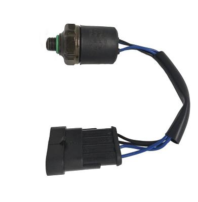 Датчик давления четырехконтактный, 3/8-24 UNF Male; HP-32 kg/cm2 OFF, MP-17kg/cm2 ON, LP-2 kg/cm2 OFF; фотография №1