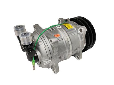 Компрессор кондиционера Valeo TM15 No Oil 24V, A2 для фреона R404A, R452A; фотография №3