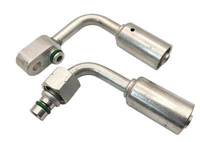 Комплект фитингов G6 от радиатора к осушителю для Caterpillar 330C