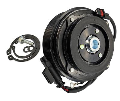 Муфта компрессора кондиционера A0008306300, A0008306600 DENSO 7SBU17C для Mercedes W222 S350; фотография №1