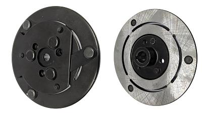 Прижимная пластина компрессора кондиционера Sanden SD7H15 110мм на шпонке