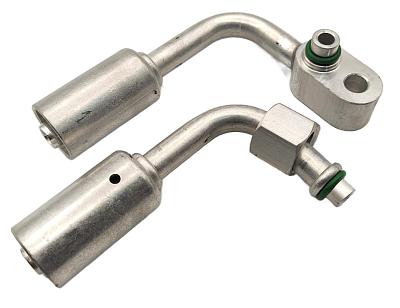 Комплект фитингов G6 от радиатора к ресиверу для Caterpillar 320C U