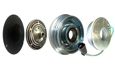 Шкив компрессора в сборе Ford, Ford New Holland, Massey Ferguson, Volvo Construction Eq, Volvo Trucks; фотография №7