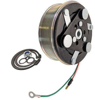 Муфта компрессора кондиционера Honda CR-V 3 с двигателем 2.4 (2006-2012); фотография №1