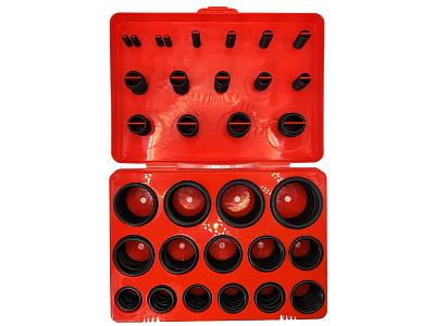 Набор черных уплотнительных колец NBR для системы автокондиционера: тип A, 30 размеров, 382 шт