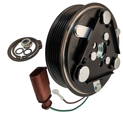 Муфта компрессора кондиционера 7N0816803E для Volkswagen Atlas, Atlas Cross Sport 2.0, 3.6 (2017-2024); Passat, Crafter (2017-2023)