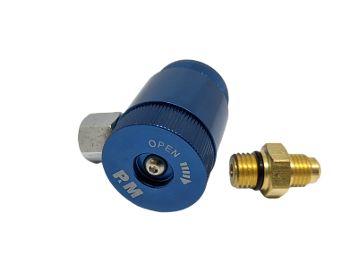 Заправочник быстросъемный PM Тайвань (низкое давление L) для фреона 1234yf