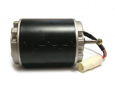 Мотор вентилятора автобусный 77x110мм, 24V, c плоским валом