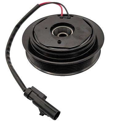 Муфта компрессора кондиционера Chrysler 300c 1 поколения с двигателем 2.7 (2004-2011); Dodge Charger LX 2.7i (2005-2010); фотография №2