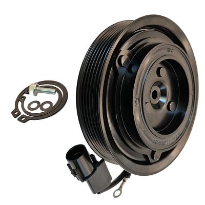 Муфта компрессора кондиционера Kia Sportage (SL); Hyundai Tucson (TM), ix35 (LM), Santa Fe 2 2.2 Дизель, 2.7 Бензин; фотография №1