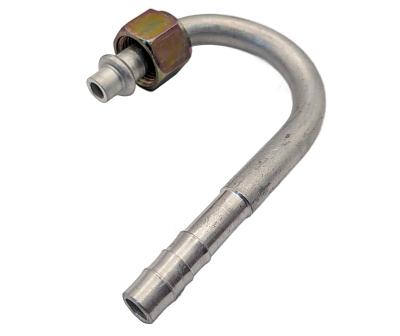 Фитинг O-Ring 8мм, G6, U-type с разворотом 180 градусов, с гайкой