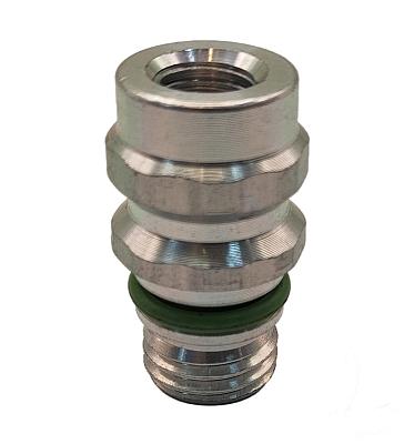 Заправочный штуцер H R134 357820795J с резьбой M12x1.5, Santech / Omega