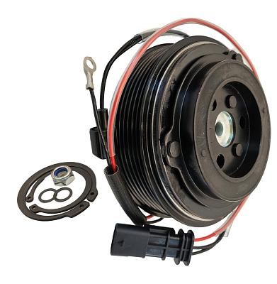 Муфта компрессора кондиционера с японским подшипником NSK Land Rover Range Rover L405, Sport 2 L494, Discovery Sport L550; Jaguar XE X670, F-Pace X761