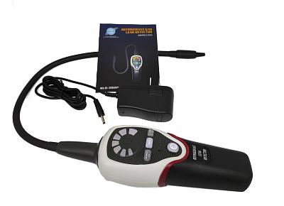 Электронный течеискатель, газоанализатор RLD-382P для фреонов R12, R134a, R404A, R407C, R410A, R22, R502