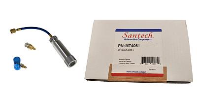 Инжектор Omega Santech для заправки ультрафиолетовой жидкости и масла в кондиционернаые системы с фреоном R12, R134a, R1234yf, 60ml