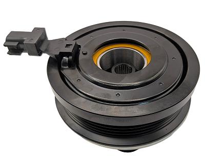 Муфта компрессора кондиционера Ford Focus 2, C-MAX, Kuga 2008-2012 (CBV); Volvo C30, S40, V50; фотография №2