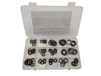 Набор регулировочных шайб прижимной пластины компрессора кондиционера, 300 штук, 15 видов