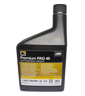 Масло компрессорное Errecom Premium PAG 46 (1 л), аналог ND-Oil 12, SP-A2; фотография №1
