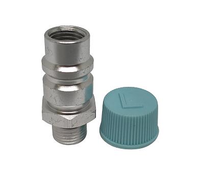 Заправочный штуцер L, с резьбой 3/8-24 Male (3/16"), вариант 2