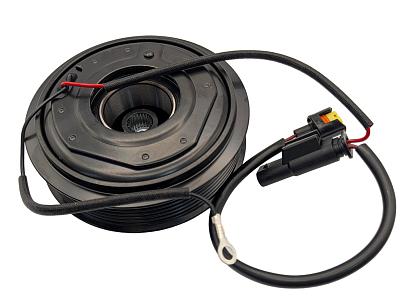 Муфта с японским подшипником NSK для компрессора кондиционера HVCC для BMW X1, X2, 2 серии в кузове F; BMW 5, 6, 7 серии в кузове G; фотография №3