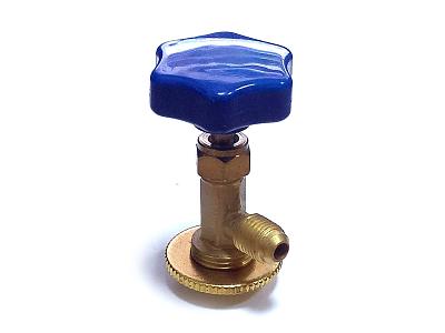 Вентиль-проколка для баллонов фреона без клапана L; фотография №1