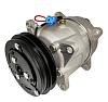 Компрессор кондиционера DZ95189154010 для грузовиков Shaanxi Shacman SX3316DR366 (F2000), SX3256DR384 (F3000), SX3255DR385