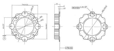 Срывная муфта компрессора кондиционера Denso 6SEU12C; фотография №4