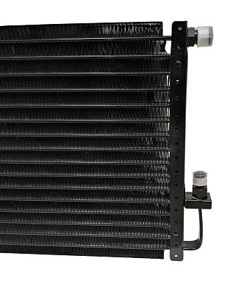 Радиатор, конденсор 14x21, 350x520x22мм; фотография №2