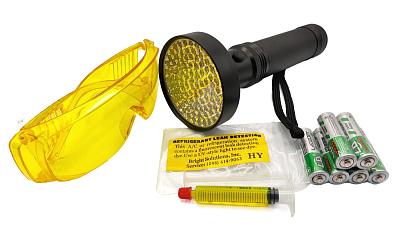 Большой набор для обнаружения утечек в системе кондиционера автомобиля, автобуса, спецтехники