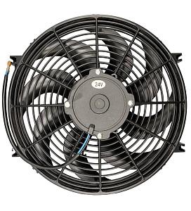 Вентилятор кондиционера 14 дюймов, 24V, 120W S-type push