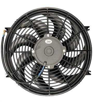 Вентилятор кондиционера 14 дюймов, 24V, 120W S-type push; фотография №1