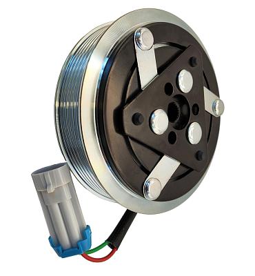 Муфта компрессора УАЗ Патриот Patriot 1 и 2 рестайлинг, 3163-8131010-30 с японским подшипником NSK; фотография №1