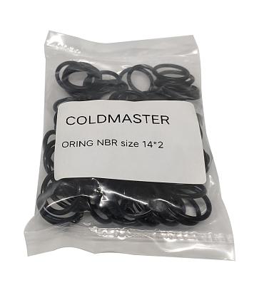 Комплект колец O-Ring NBR 14x2мм, 100 штук, черные
