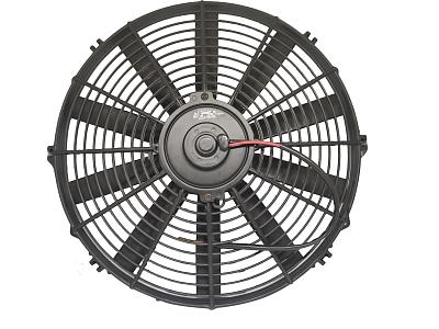 Вентилятор кондиционера 14 дюймов, 24V, 80W, прямые лопасти