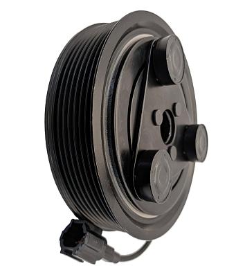 Муфта кондиционера Nissan Navara D40 3 поколение с дизельным двигателем 2.5L, Frontier