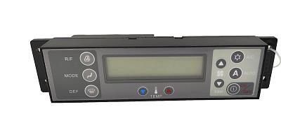 Панель управления климатом 51589-17520, 51589-17530 для Kobelco SK200-6E, SK330-6E; New Holland E160, E215, EH160, EH215