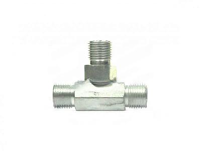 Тройник O-Ring 8мм, G6, усиленный, алюминиевый