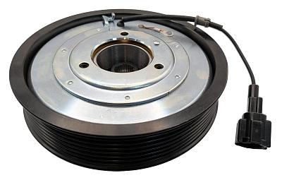 Муфта кондиционера Nissan Pathfinder 3 поколения с дизельным двигателем 2.5 литра (2005-2008); фотография №2