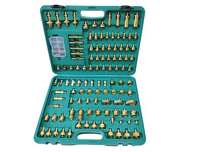 Набор 114 переходников для промывки системы кондиционирования в легковых автомобилях