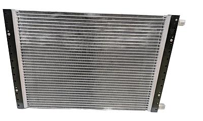 Радиатор, конденсор 14x21, 350x520x20мм, прямые выходы