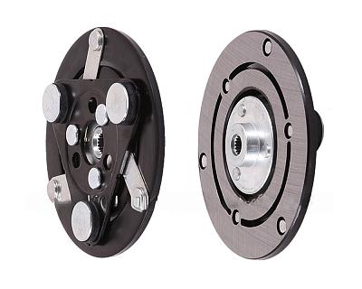 Прижимная пластина муфты компрессора кондиционера Honda Civic 8, 4D с двигателем 1.8