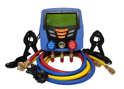 Манометрический цифровой коллектор Hongsen HS-350A-AD