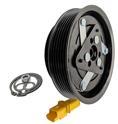 Муфта кондиционера Nissan Micra K12, Renault Clio 3, Mogus 2, Twingo 2, Kangoo 2; Mercedes-Benz Citan 1 W145